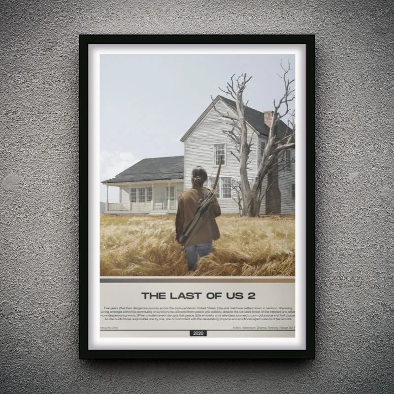 Πόστερ &amp; Κάδρο The Last of Us Part 2 GM2325 40x50cm  Εκτύπωση Πόστερ (χωρίς κάδρο)