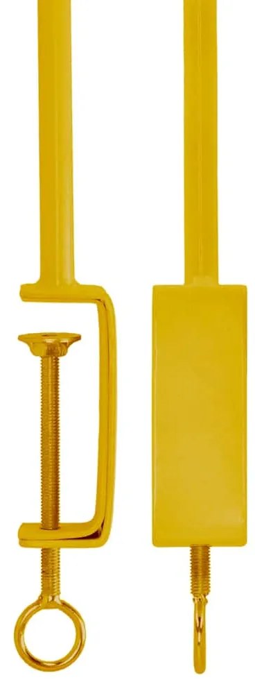 Esschert Design Επιτραπέζια Ράβδος Διακόσμησης με Σφιγκτήρα Χρυσή