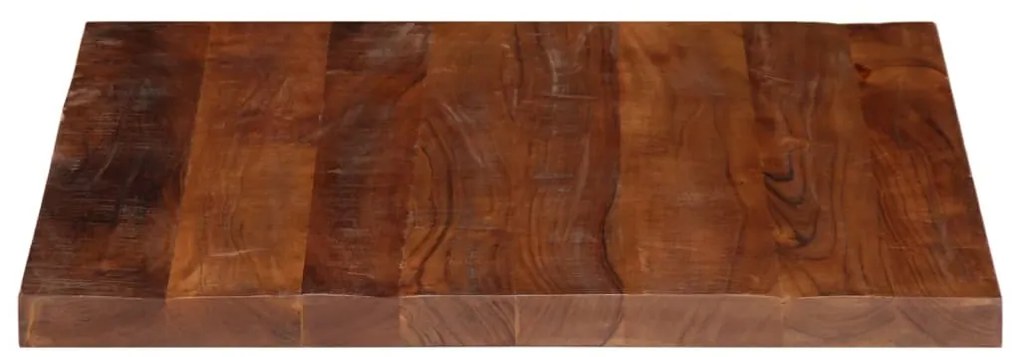 vidaXL Επιτραπέζιο 80x80x2,5 cm Τετράγωνο Μασίφ Ξύλο Ανακυκλωμένο