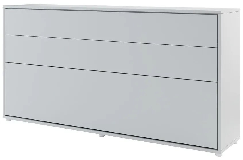 Κρεβάτι τοίχου Concept Pro Lenart AH115, 90x200, Πλαστικοποιημένη μοριοσανίδα,  Τάβλες για Κρεβάτι, 118x211x107cm
