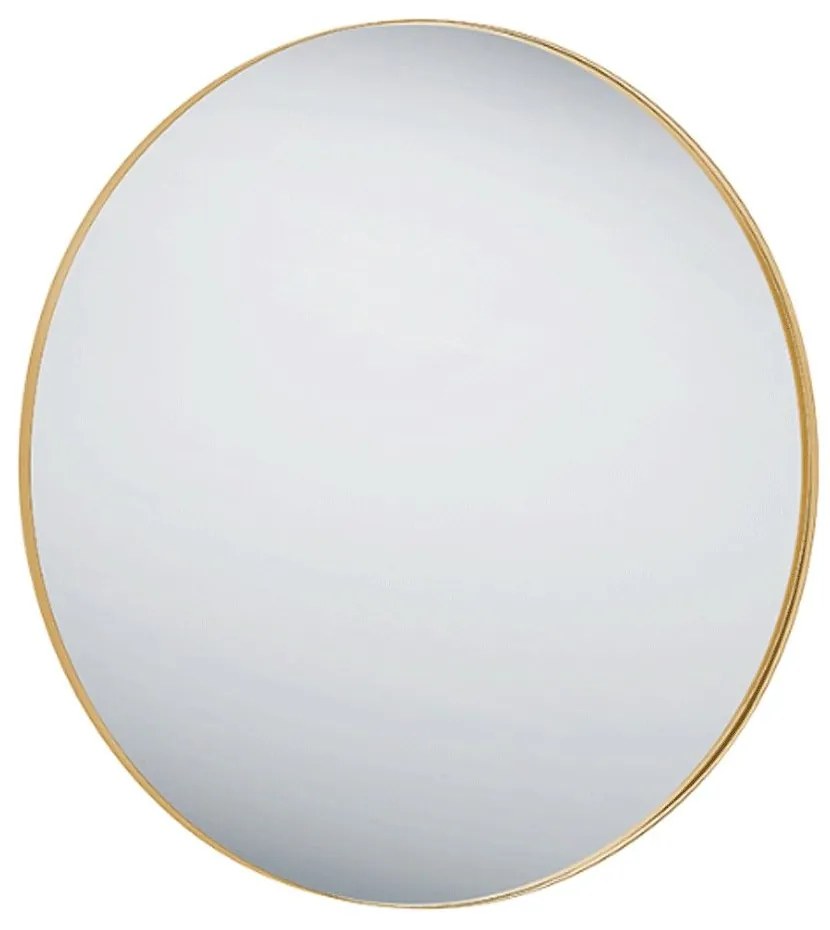 Καθρέπτης Τοίχου Στρογγυλός Britta 1430479 110cm Gold Mirrors &amp; More Metal, Glass