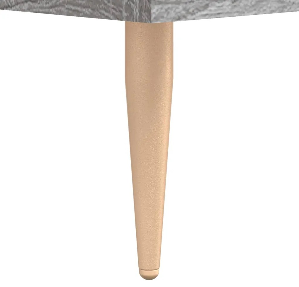 vidaXL Βιβλιοθήκη Γκρι Sonoma 69,5 x 32,5 x 90 εκ. από Επεξεργ. Ξύλο