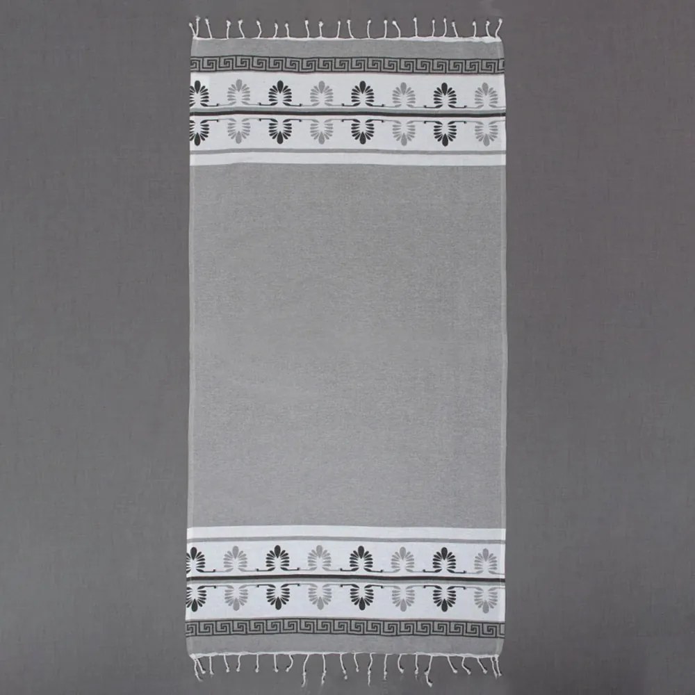 Παρεό (90x180) Silk Fashion nkpc Γκρι