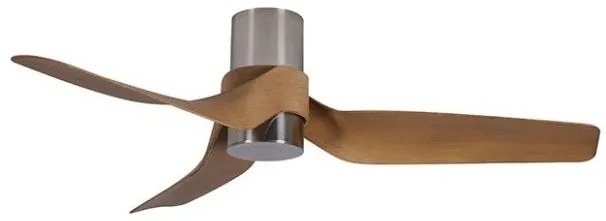 Ανεμιστήρας Οροφής 45W Nautica Br. Chrome Teak Καφέ 80213355 Lucci Air 80213355 Καφέ