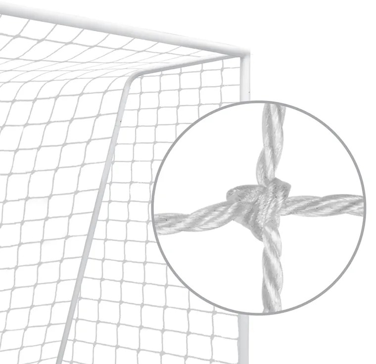 Σετ Δίχτυα Mini Soccer Με Στριφτό Νήμα 5mm 500x200cm 2 τμχ 44909