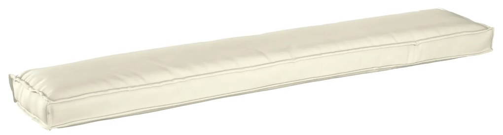 vidaXL Μαξιλάρι Παλέτας για Παγκάκι Κρεμ 200x40x8 εκ. Υφασμάτινη Όξφορντ