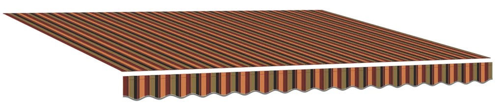 vidaXL Αυτόματη Τέντα Ανθρακί 350 x 250 cm