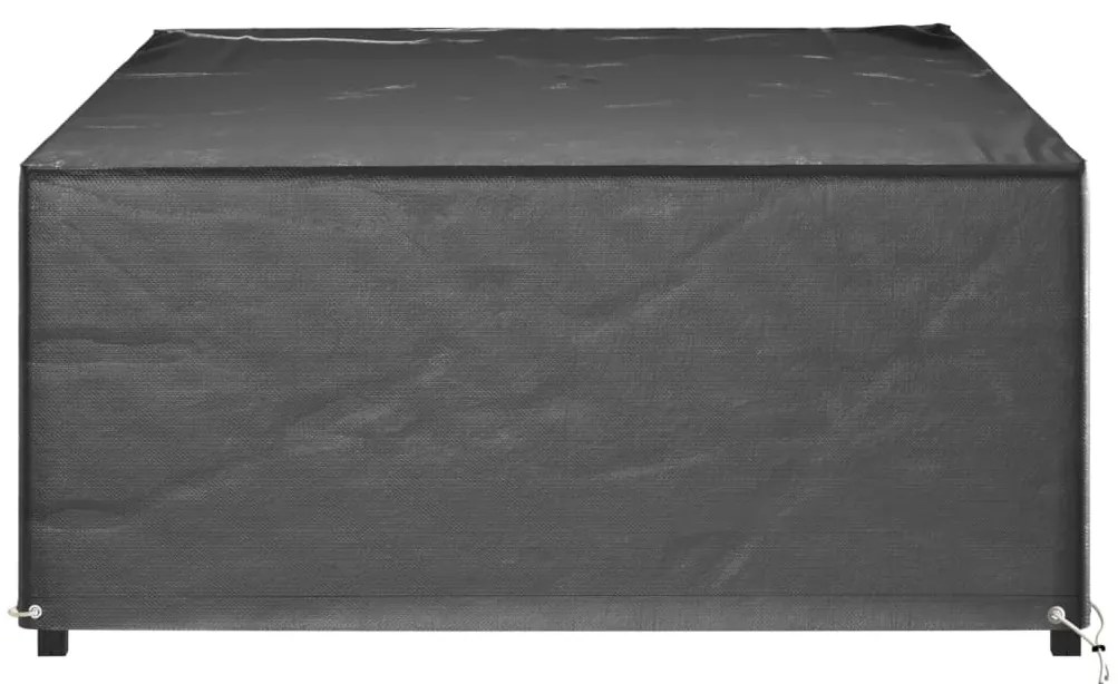 vidaXL Κάλυμμα Επίπλων Κήπου 2 τεμ Ορθογ. με 12 Κρίκους 227x152x65 εκ.