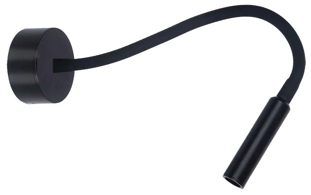 Φωτιστικό Τοίχου-Απλίκα Σπιράλ Led Black VK/04110NS/B/W VKLed Aluminium