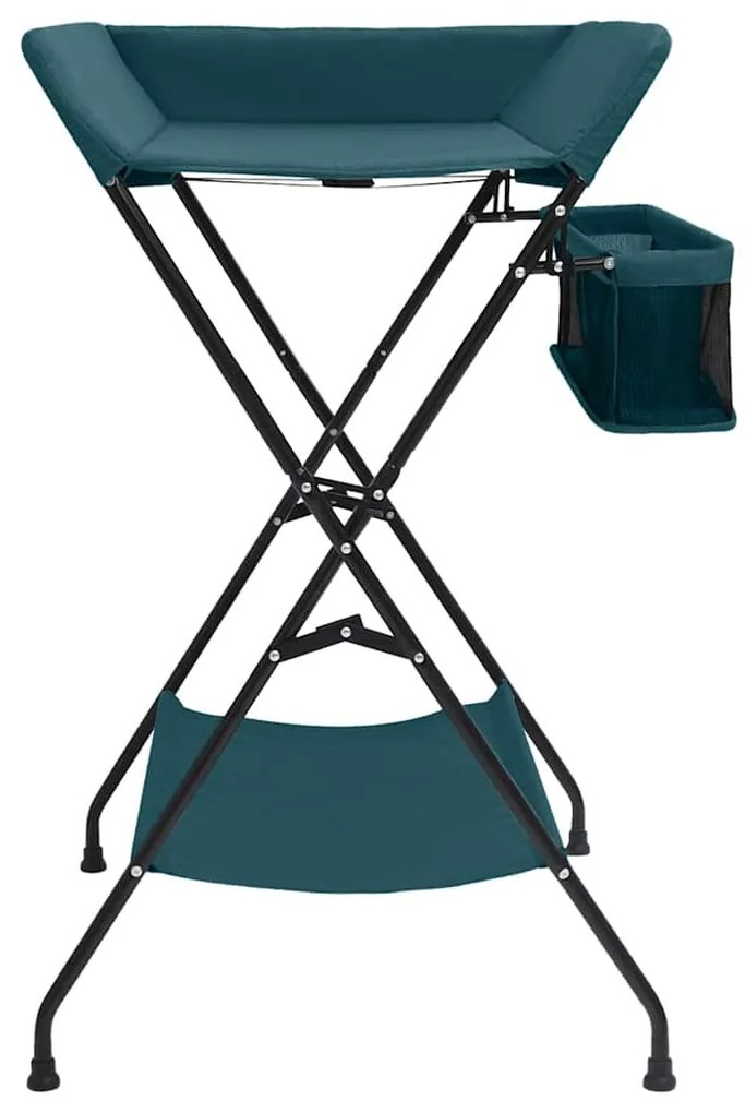 vidaXL Αλλαξιέρα Μωρού Πράσινη Σιδερένια