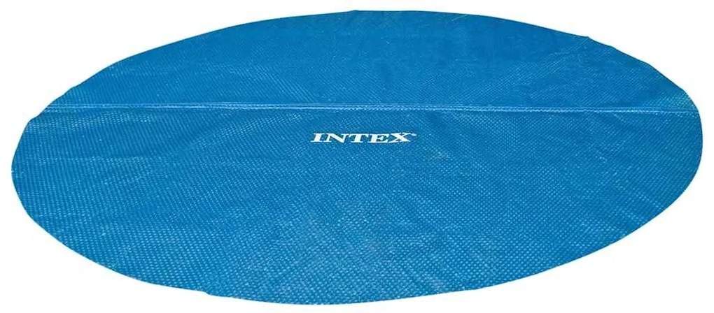 INTEX Κάλυμμα Πισίνας Ηλιακό Μπλε 348 εκ. από Πολυαιθυλένιο