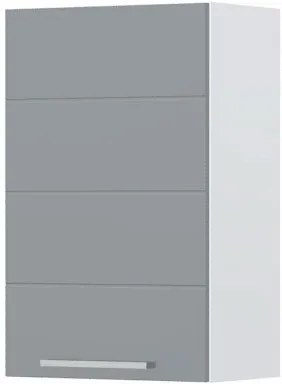 Ντουλάπι κρεμαστό Hudson V7-45-1K-Λευκό - Γκρι