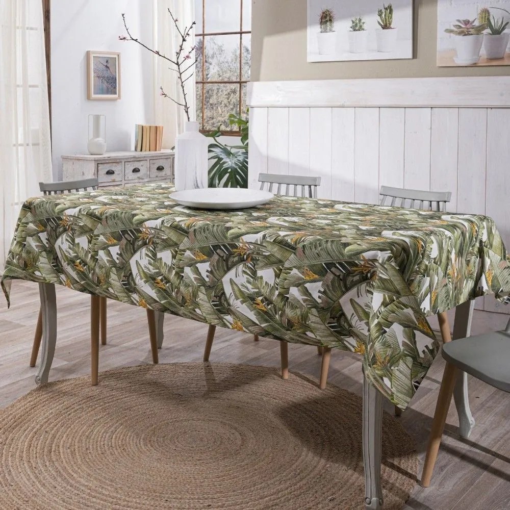 Τραπεζομάντηλο Lugo Green Teoran 135X180cm Cotton-Polyester