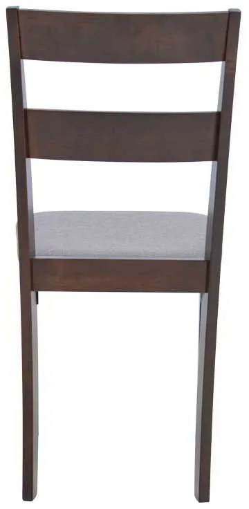Καρέκλα Dallan  pakoworld σε καρυδί απόχρωση 40x47.5x89εκ