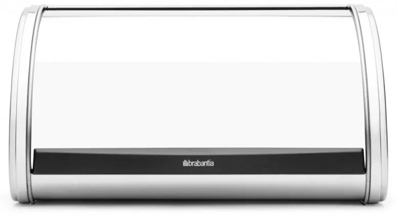 Κουτί για ψωμί Brabantia Roll Top 646888, 11 l, 31,6x26,5 cm, Ειδική κατασκευή, Inox