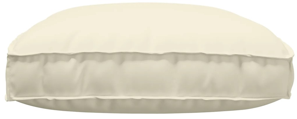 vidaXL Μαξιλάρι Παλέτας για Καθίσματα Κρεμ 120x80x12 εκ. Υφάσματος Oxford
