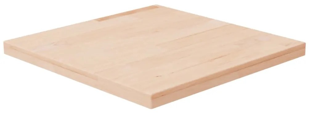 vidaXL Επιφάνεια Τραπεζιού Τετράγωνη 40x40x2,5 εκ. Μασίφ Ξύλο Δρυς