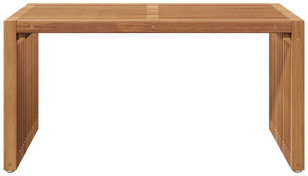 vidaXL Τραπεζάκι Κήπου 70x37.5x35.5 εκ Μασίφ Ξύλο Teak