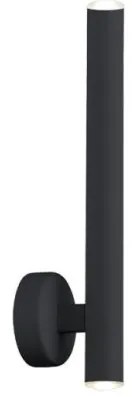 Απλίκα Φωτιστικό Τοίχου Elliot LED 10W μεταλλικό Viokef 4227300 Μαύρο