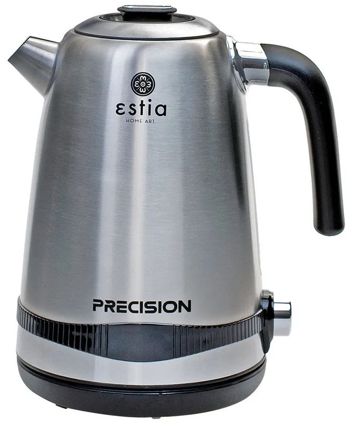 Βραστήρας με Θερμοστάτη  Precision  Inox 1.7lt 2200W Estia