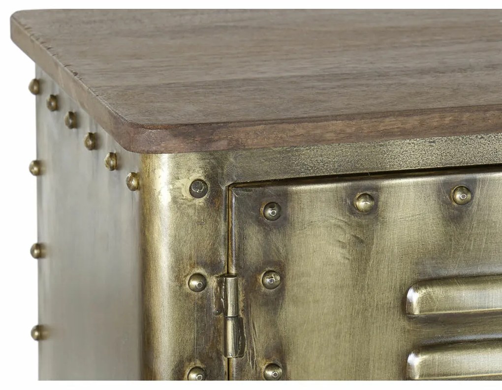 Σκευοθήκη DKD Home Decor Χρυσό Μέταλλο 152 x 35 x 69 cm