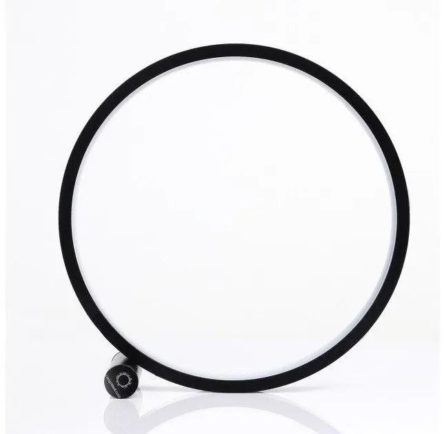 Designnest Round Table Lamp Heng Touch Σφαιρική διακοσμητική λάμπα διαμέτρου 25 εκατοστών με ροοστάτη αφής Μαύρο DH1386/RDTC25 Μαύρο