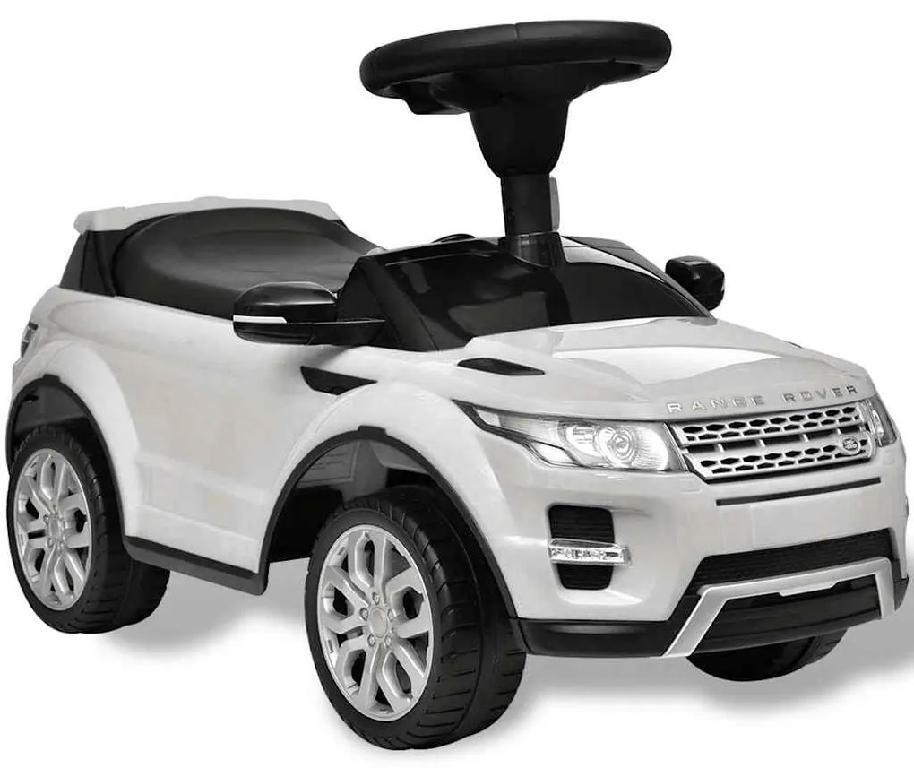 Land Rover 348 Παιδικό Ηλεκτροκίνητο Αυτοκίνητο με Μουσική Λευκό