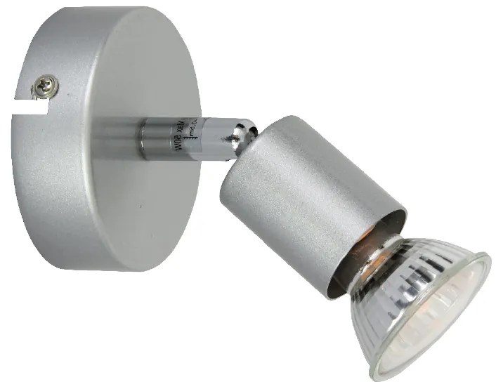 Σποτ Μονόφωτο Aca Trinity MC634SL1 Silver