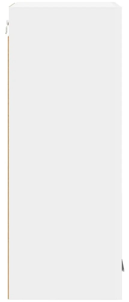 vidaXL Κρεμαστό ντουλάπι Λευκό 40 x 31 x 80 εκ. Επεξεργασμένο ξύλο