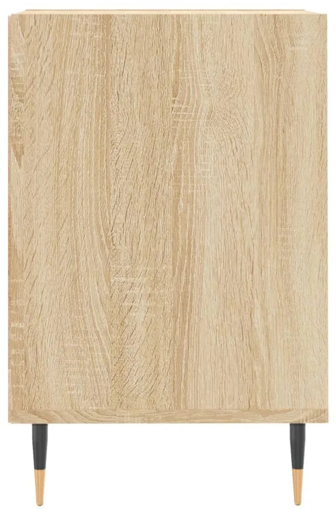 vidaXL Έπιπλο Τηλεόρασης Sonoma Δρυς 160x35x55 εκ. Επεξ. Ξύλο