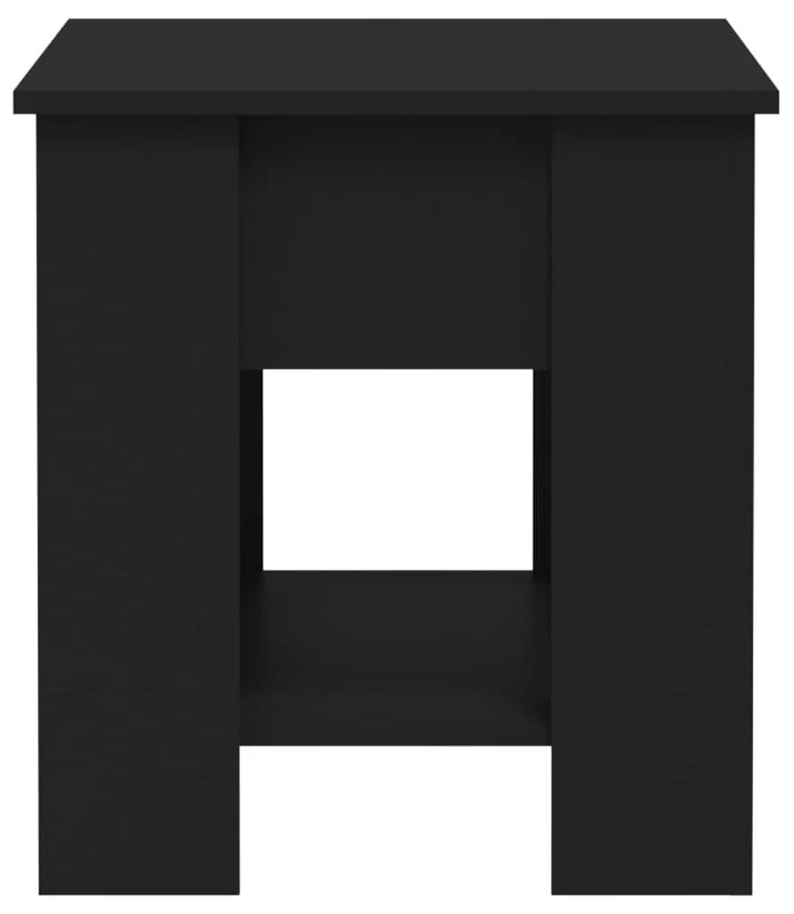vidaXL Τραπεζάκι Σαλονιού Μαύρο 102x49x42 εκ. από Επεξεργασμένο Ξύλο