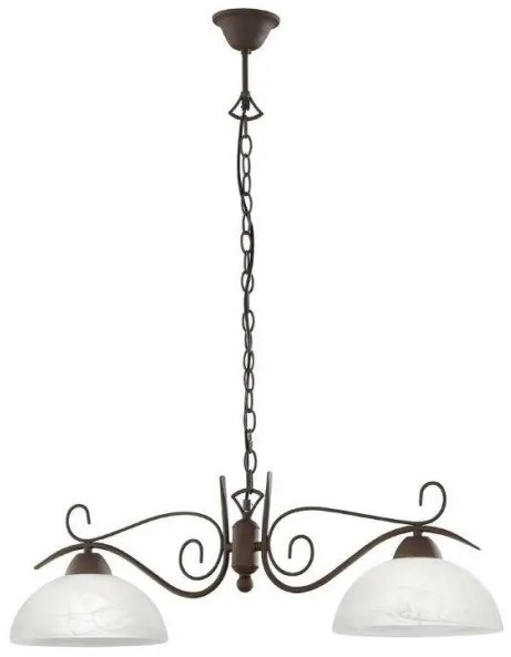 Κρεμαστό Φωτιστικό Οροφής Country σκουριά R3432-24 Trio Lighting-R3432-24-Σκουριασμένο R3432-24