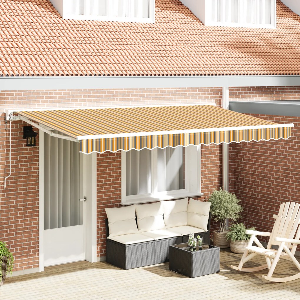 vidaXL Σκηνίτσα Αναδιπλούμενη Μαρινό Μπλε 400x200 cm