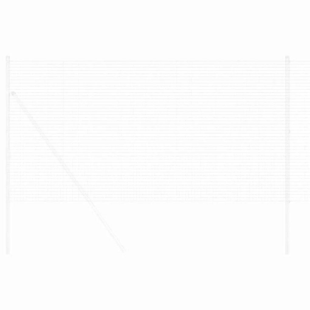 vidaXL Φράχτης Σίδηρο 1.4x50 μ Γαλβανισμένος