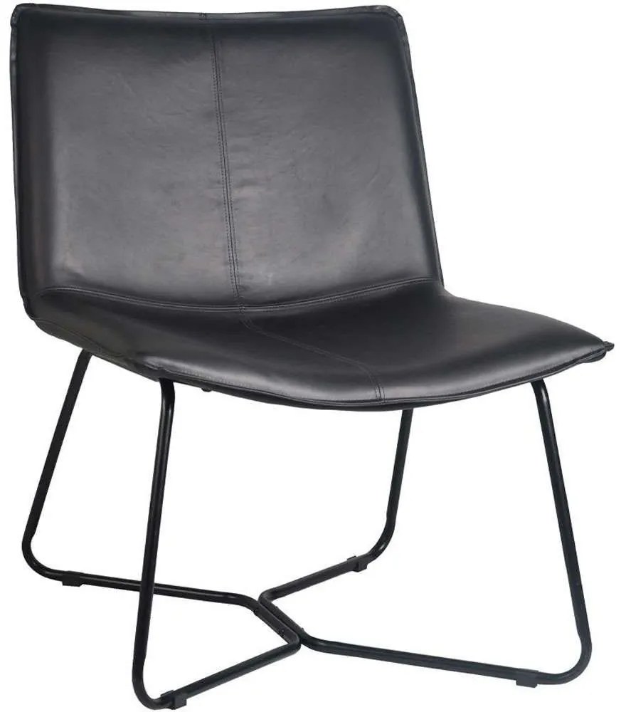 Καρέκλα Επισκέπτη Attendre 25-0712 65x76x82cm Black