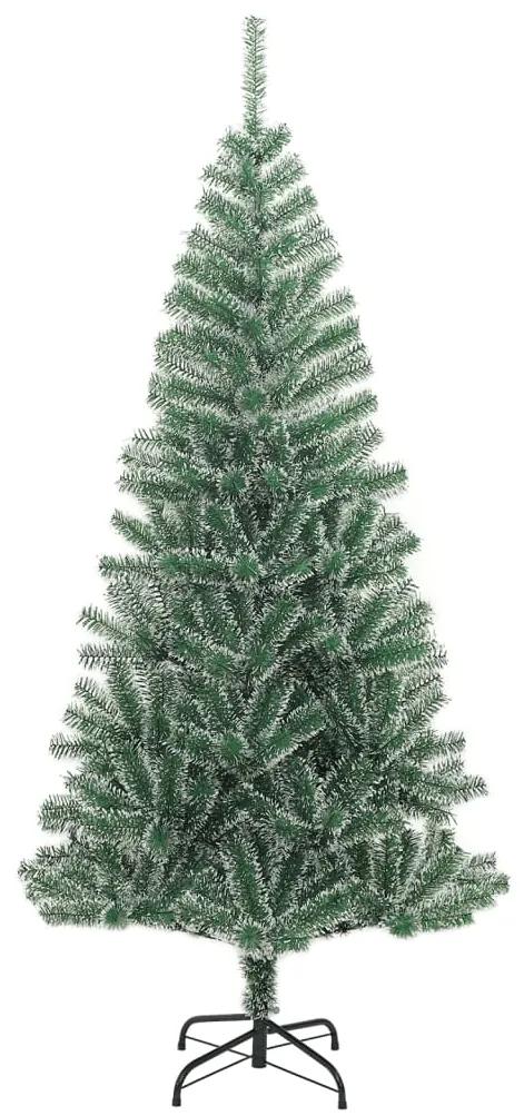 vidaXL Χριστουγεν. Δέντρο Τεχνητό με 300 LED/ Μπάλες/Χιόνι 210 εκ.