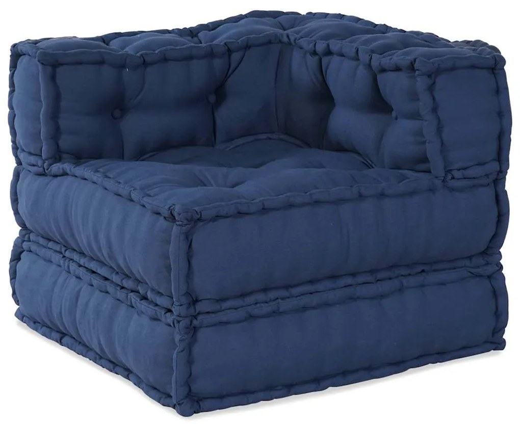 vidaXL Μαξιλάρι 2 pcs Μπλε 70 x 70 x 54 εκ Πολυεστέρας