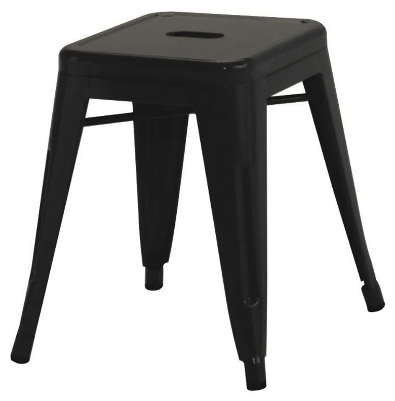 Stool Dolix/S-L Black  metax-01-00-0265 διάστ.39.0000 x 39.0000 x 46.0000