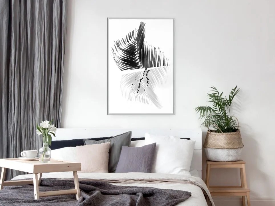 Αφίσα - Abstract Feather - 20x30 - Χρυσό - Χωρίς πασπαρτού