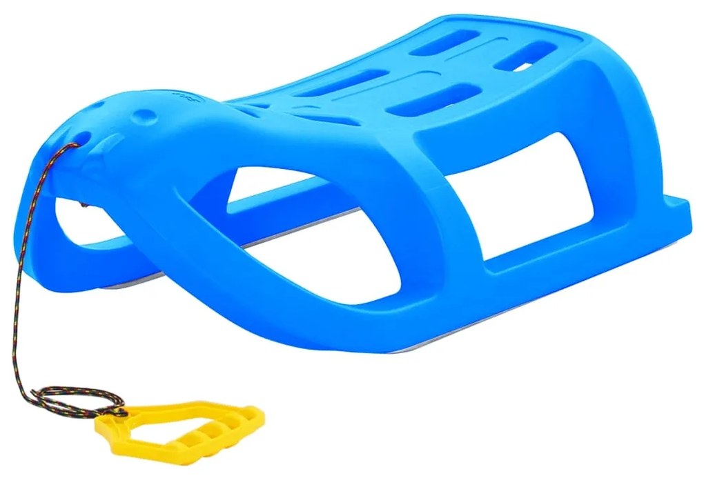 vidaXL Έλκηθρο Μπλε 80 x 39,5 x 25,5 εκ. από Πολυπροπυλένιο