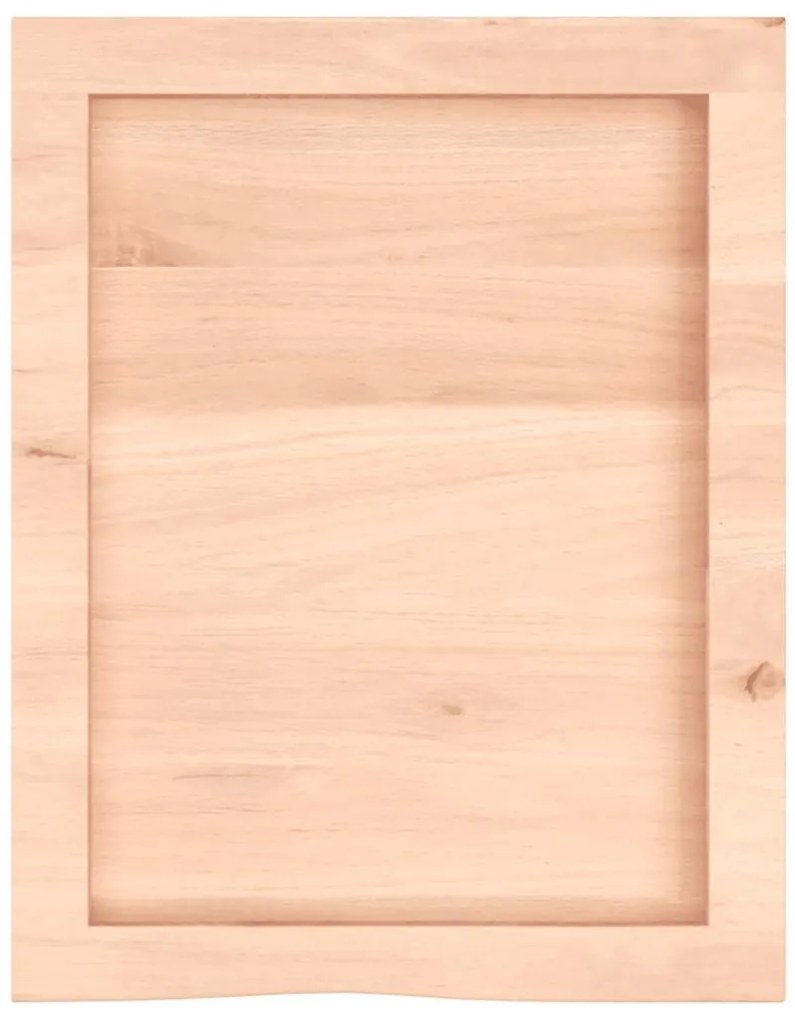 vidaXL Ράφι Τοίχου 40x50x(2-4) εκ. από Ακατέργαστο Μασίφ Ξύλο Δρυός