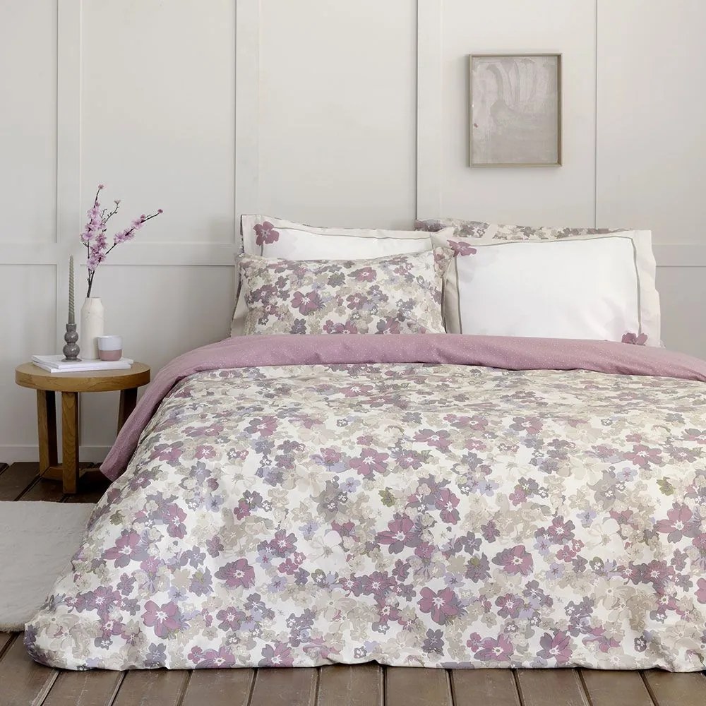 Σεντόνια Flora (Σετ 3τμχ) Multi Nima Μονό 170x260cm 100% Βαμβάκι