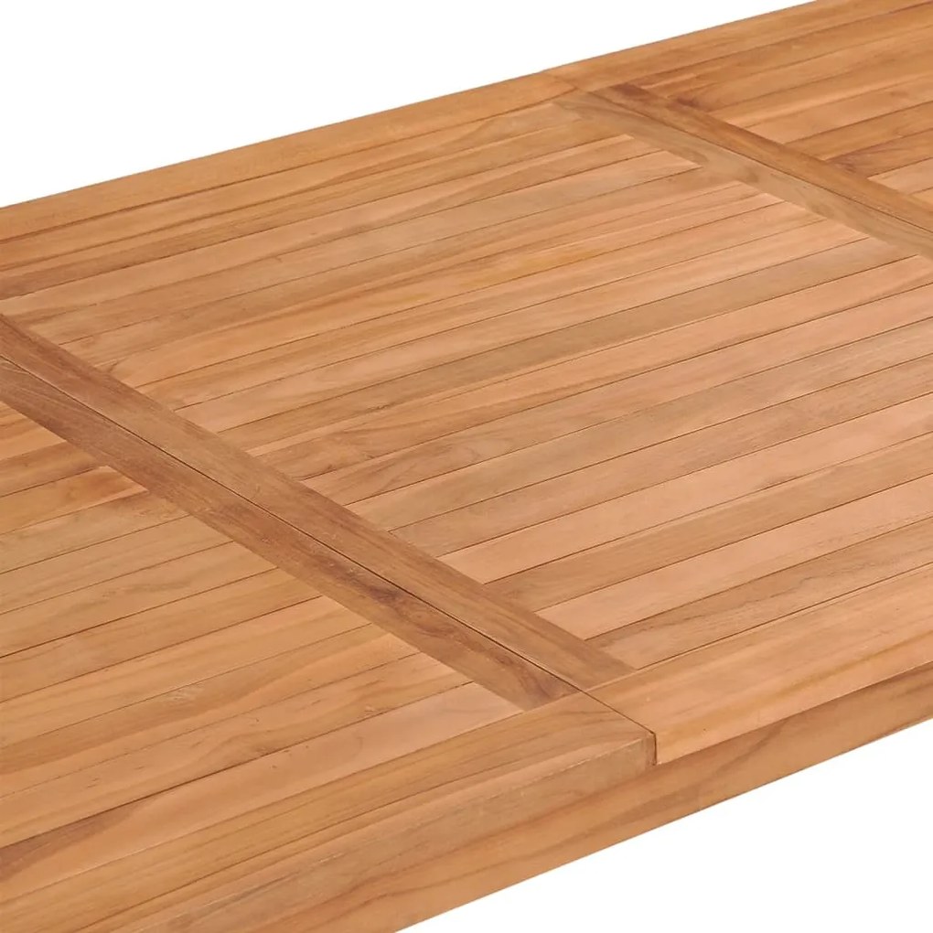 vidaXL Τραπέζι Batavia 200 x 100 x 75 εκ. από Μασίφ Ξύλο Teak