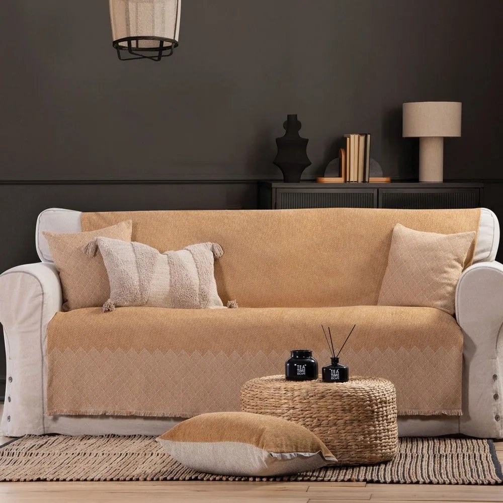 Ριχτάρι Remington Gold Nef-Nef Two-seater 170x250cm Ακρυλικό,Βαμβάκι, Polyester