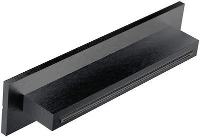 Almar Black Brushed PVD Επίτοιχος καταρράκτης