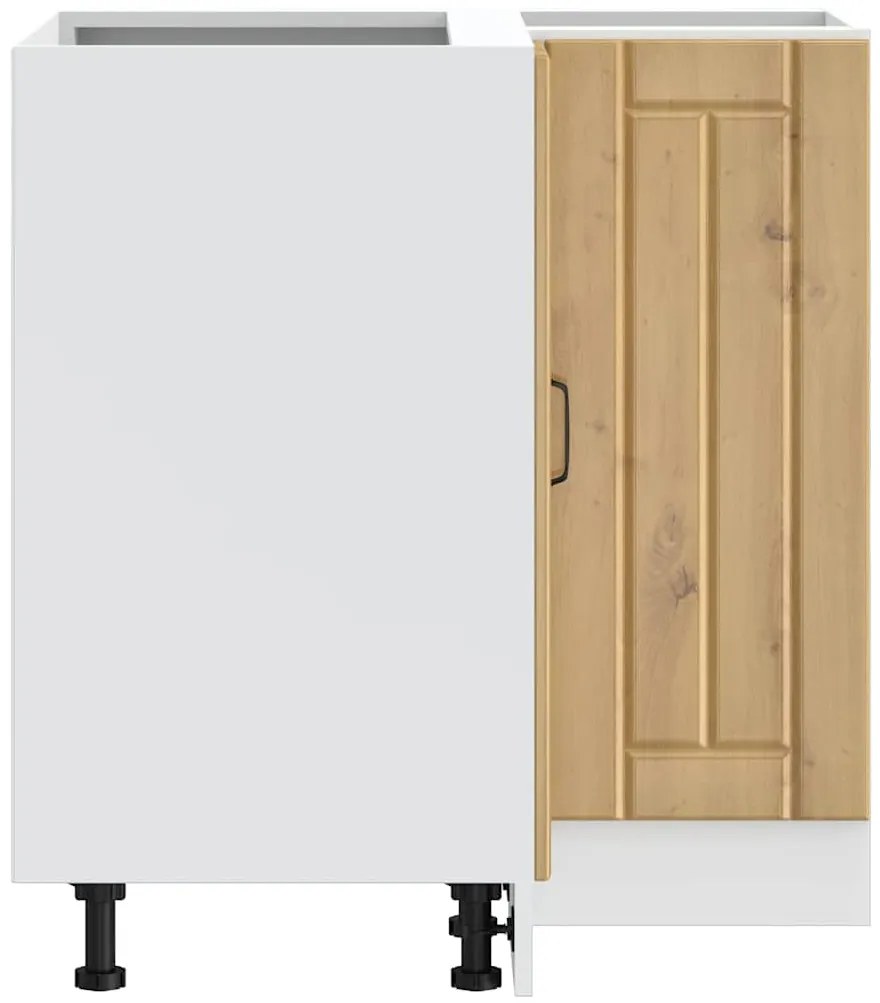 vidaXL Γωνιακό ντουλάπι βάσης κουζίνας &quot;Lucca&quot; Artisan Oak