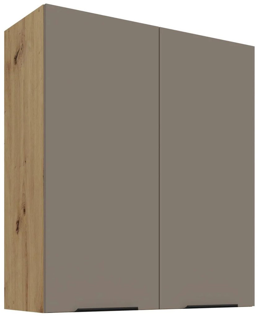 Κρεμαστό ντουλάπι Arianna 80 G-90 2F Γκρέζ