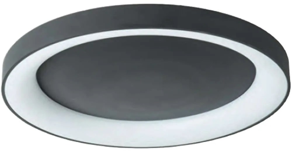 Φωτιστικό Οροφής - Πλαφονιέρα 77-8154 Led Smart 80cm Amaya Black Homelighting Aluminum,Acrylic