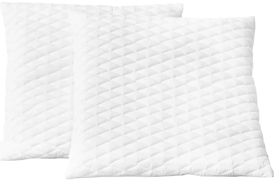 vidaXL Μαξιλάρια Αφρού Μνήμης 2 τεμ. 80 x 80 x 14 εκ.