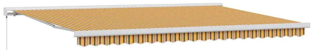 vidaXL Σκηνίτσα Αναδιπλούμενη Πολύχρωμο 500 x 300 εκ Ύφασμα, Μέταλλο